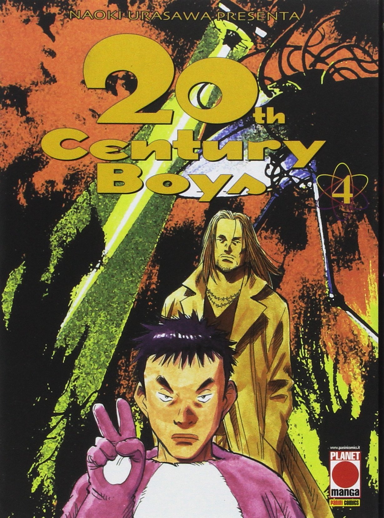 20th Century Boys 4 - Quinta Ristampa - Panini Comics - Italiano