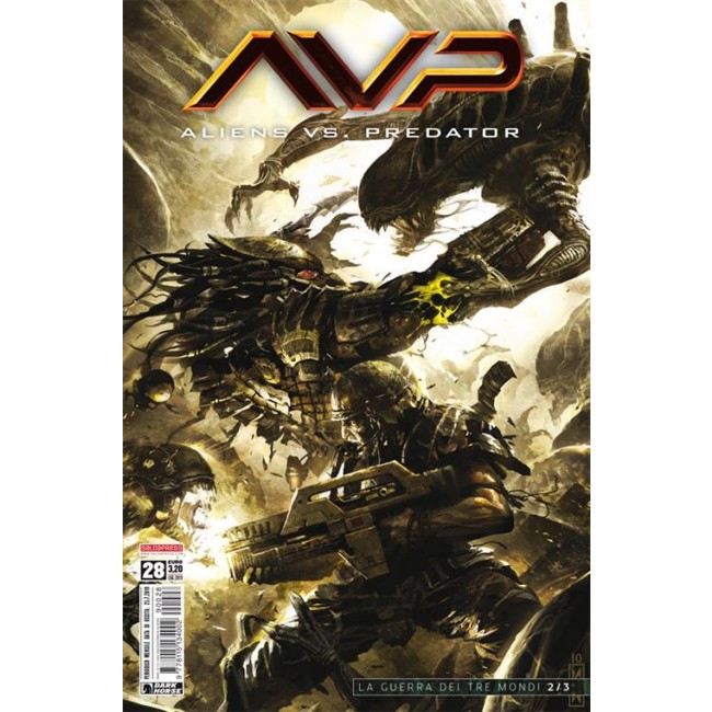 Aliens 28 - Aliens Vs. Predator - La Guerra dei Tre Mondi 2 - Saldapress - Italiano