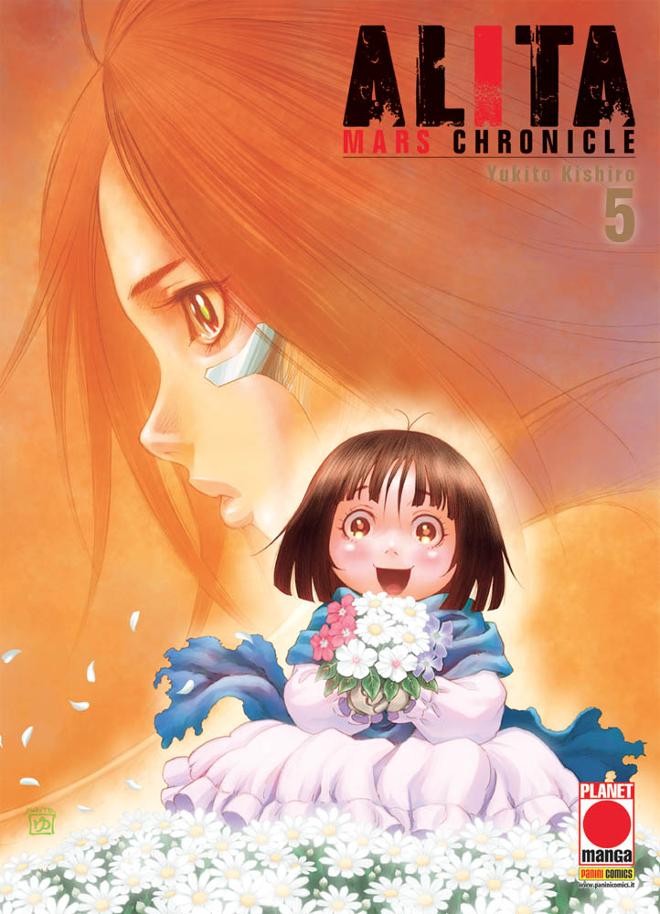 Alita Mars Chronicle 5 - Lanterne Rosse 28 - Panini Comics - Italiano