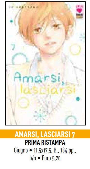 Amarsi, Lasciarsi 7 - Planet Ai 32 - Panini Comics - Italiano