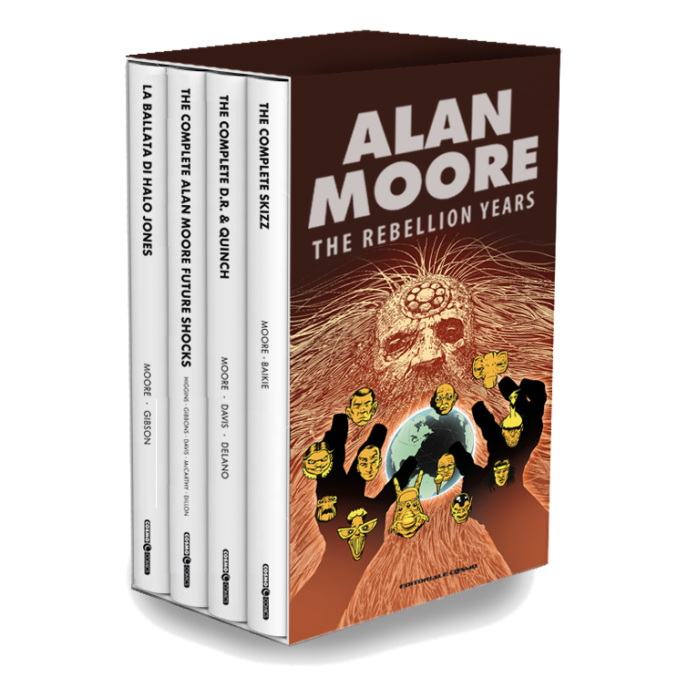 Alan Moore - The Rebellion Years Cofanetto - Nuova Edizione - Cosmo Comics - Editoriale Cosmo - Italiano