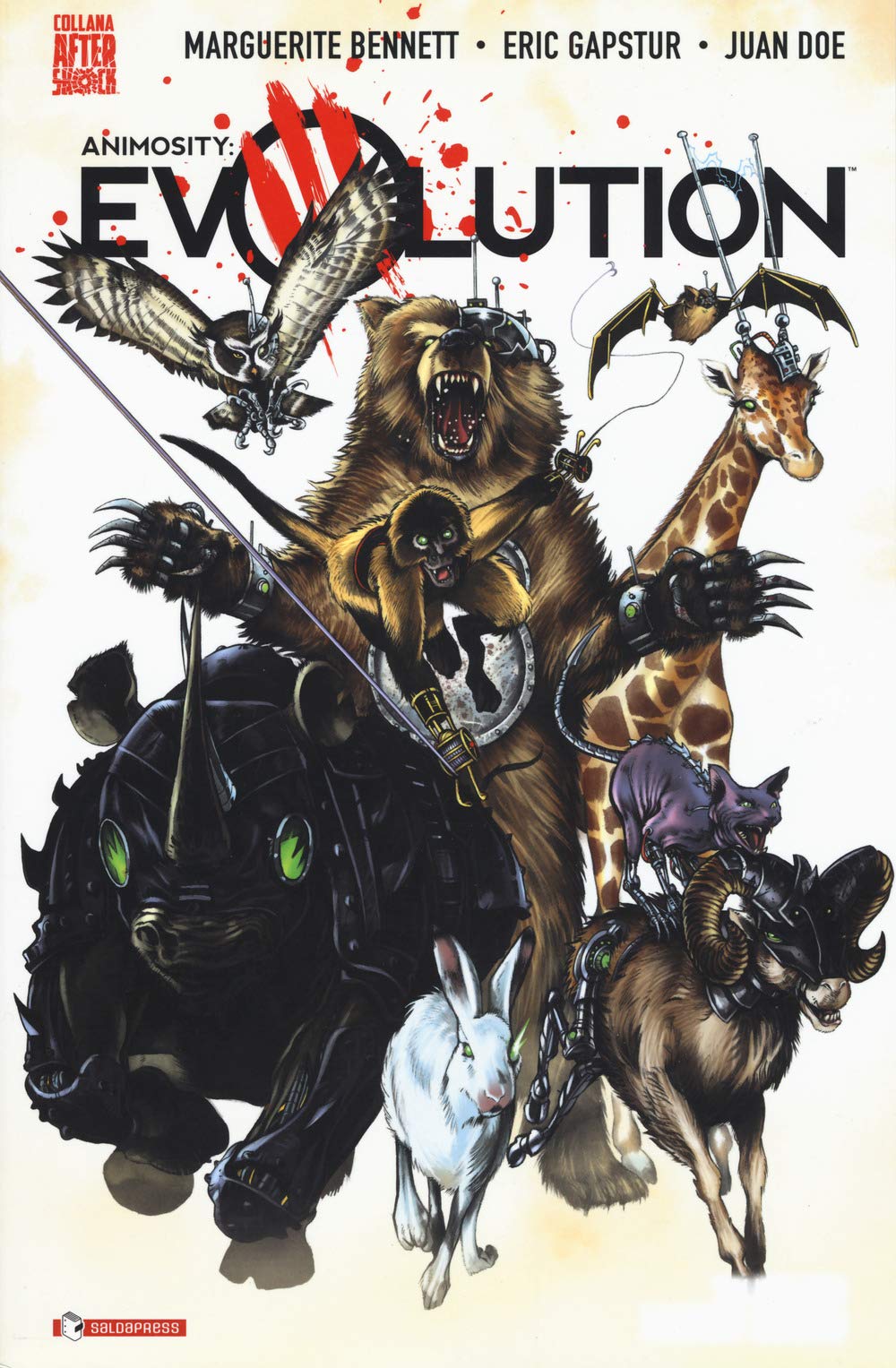 Animosity Evolution Vol. 1 - Un Mondo Nuovo - Brossurato - Collana Aftershock - Saldapress - Italiano