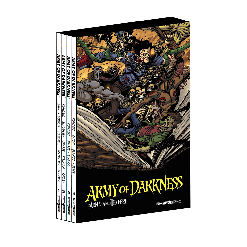 Army of Darkness - L'Armata delle Tenebre Cofanetto 1 (Vol. 1-4) - Cosmo Comics - Editoriale Cosmo - Italiano