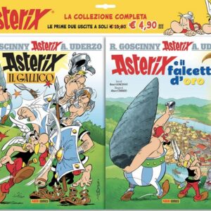 Asterix il Gallico + Asterix e il Falcetto d'Oro - Asterix Collection 5 - Panini Comics - Italiano