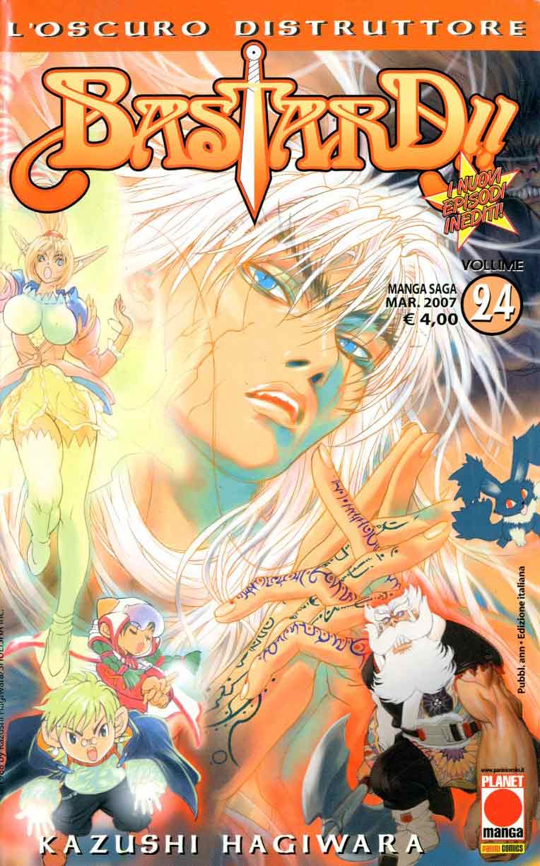 Bastard!! 24 - Manga Saga 24 - Panini Comics - Italiano