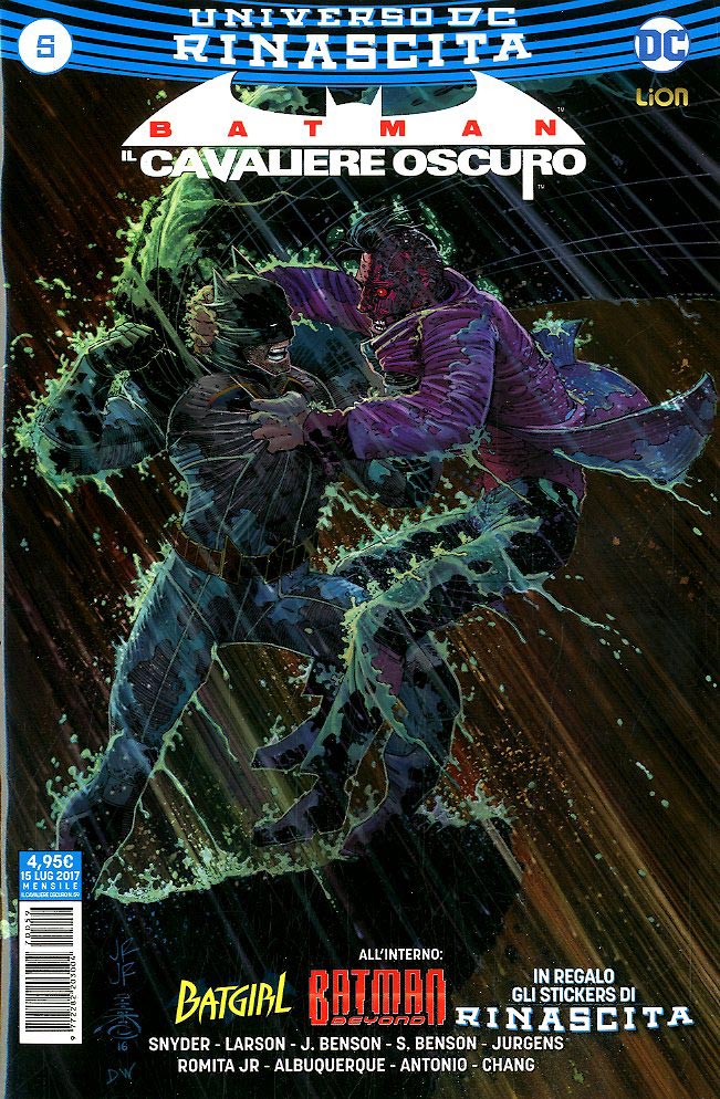 Batman Il Cavaliere Oscuro 5 (59) - Rinascita - RW Lion - Italiano