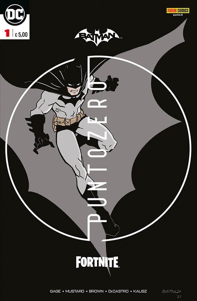 Batman / Fortnite - Punto Zero 1 - Premium Variant - Panini Comics - Italiano
