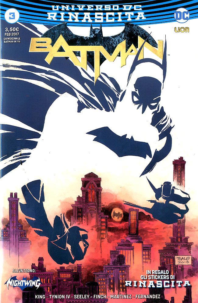 Batman 3 (116) - Rinascita - RW Lion - Italiano
