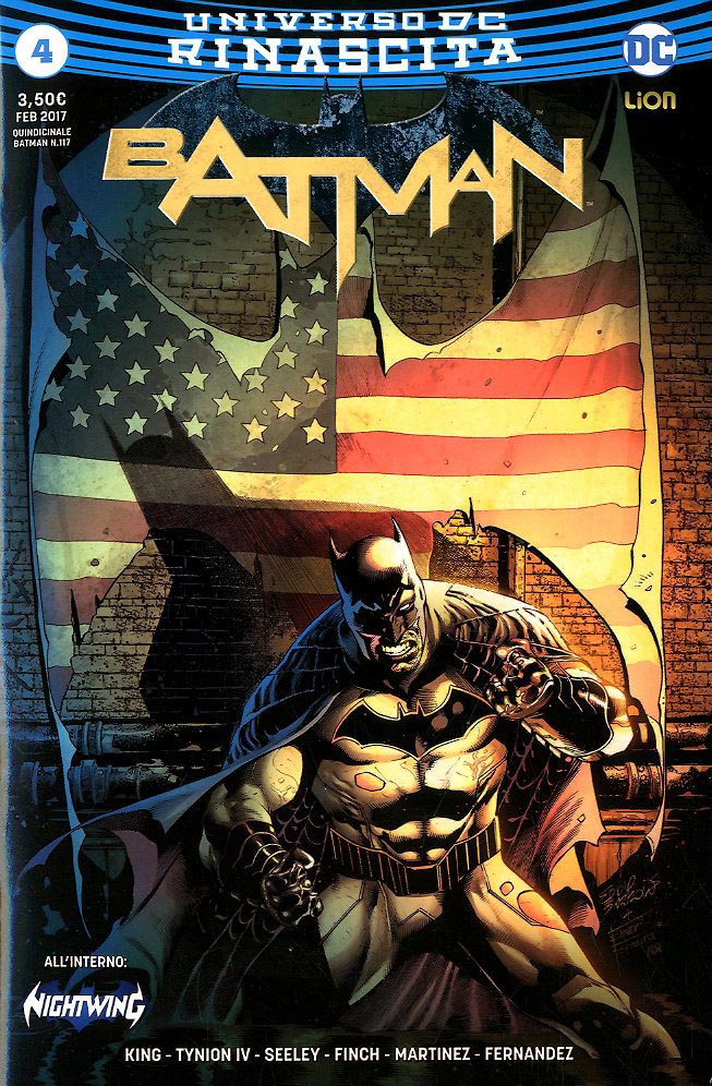 Batman 4 (117) - Rinascita - RW Lion - Italiano