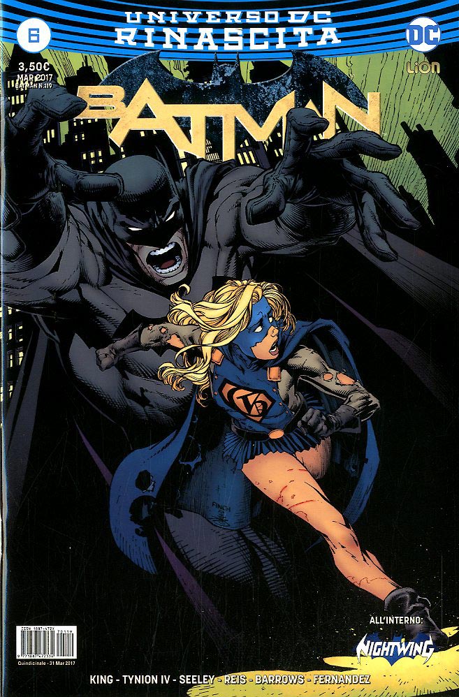 Batman 6 (119) - Rinascita - RW Lion - Italiano