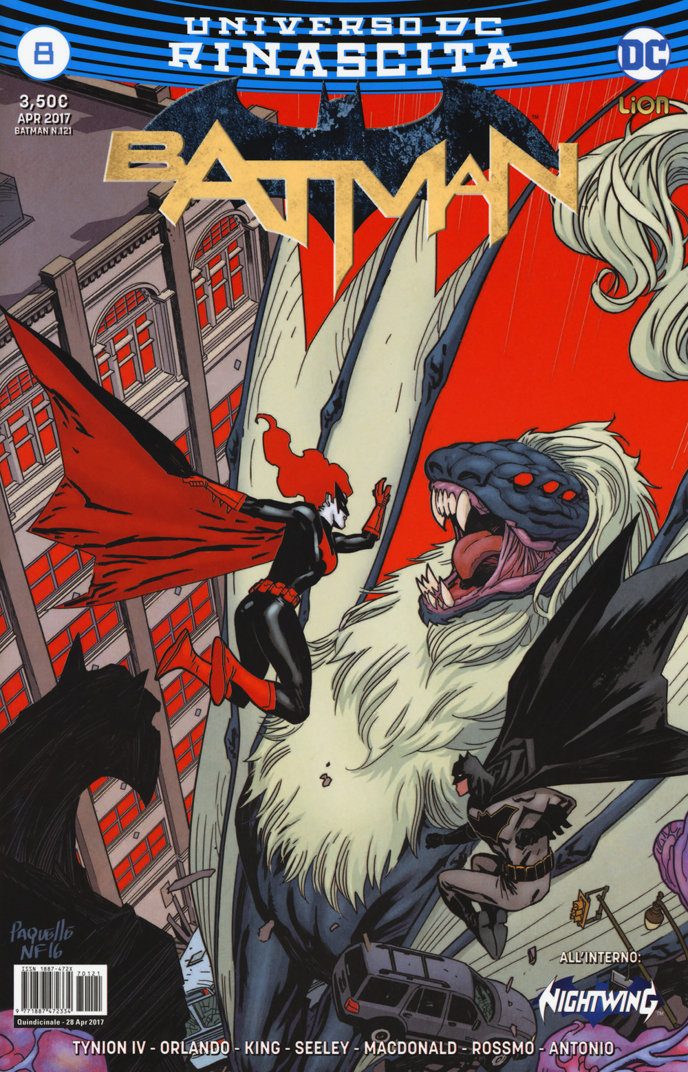 Batman 8 (121) - Rinascita - RW Lion - Italiano