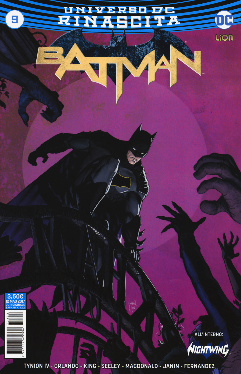 Batman 9 (122) - Rinascita - RW Lion - Italiano