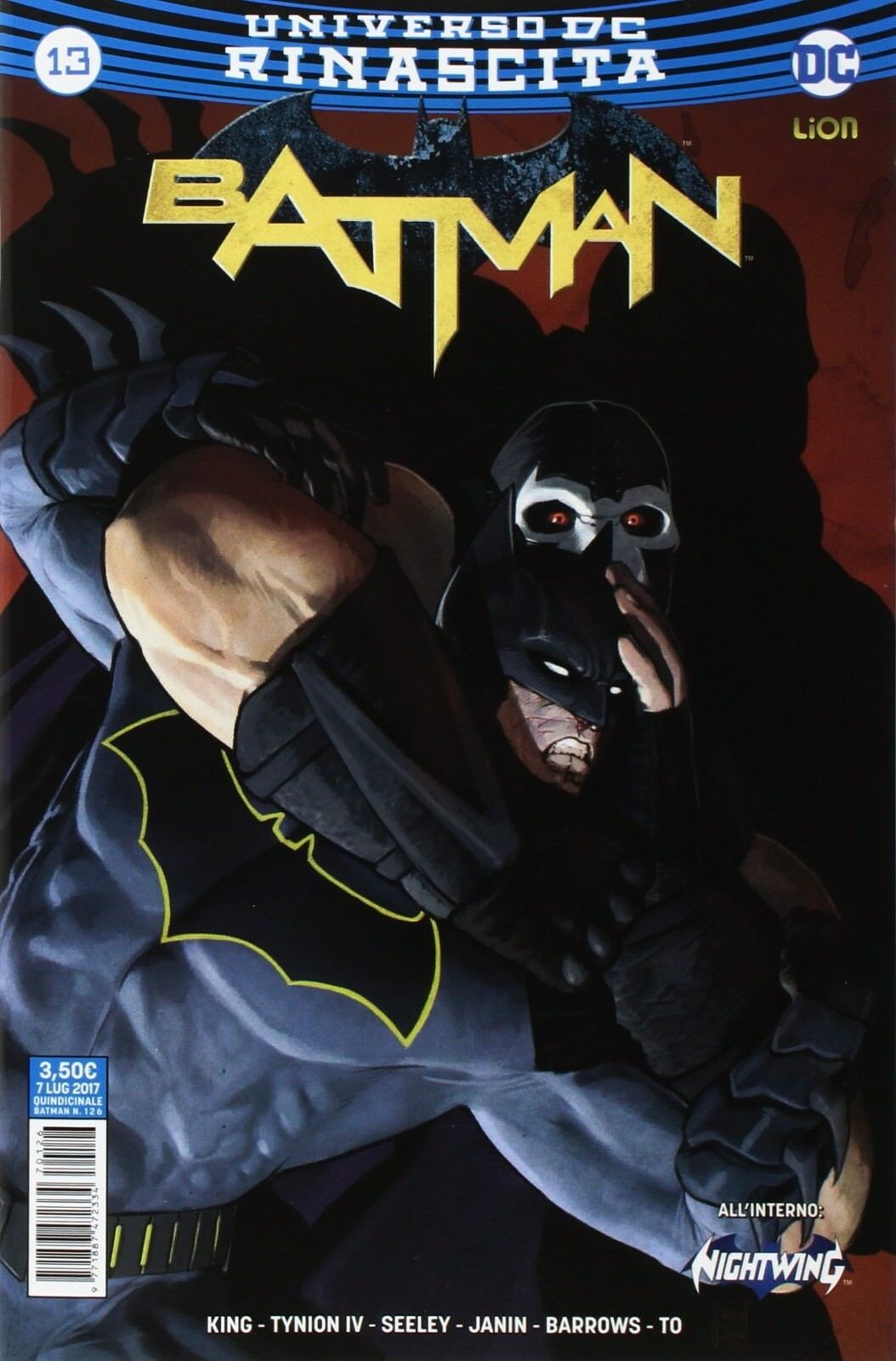Batman 13 (126) - Rinascita - RW Lion - Italiano