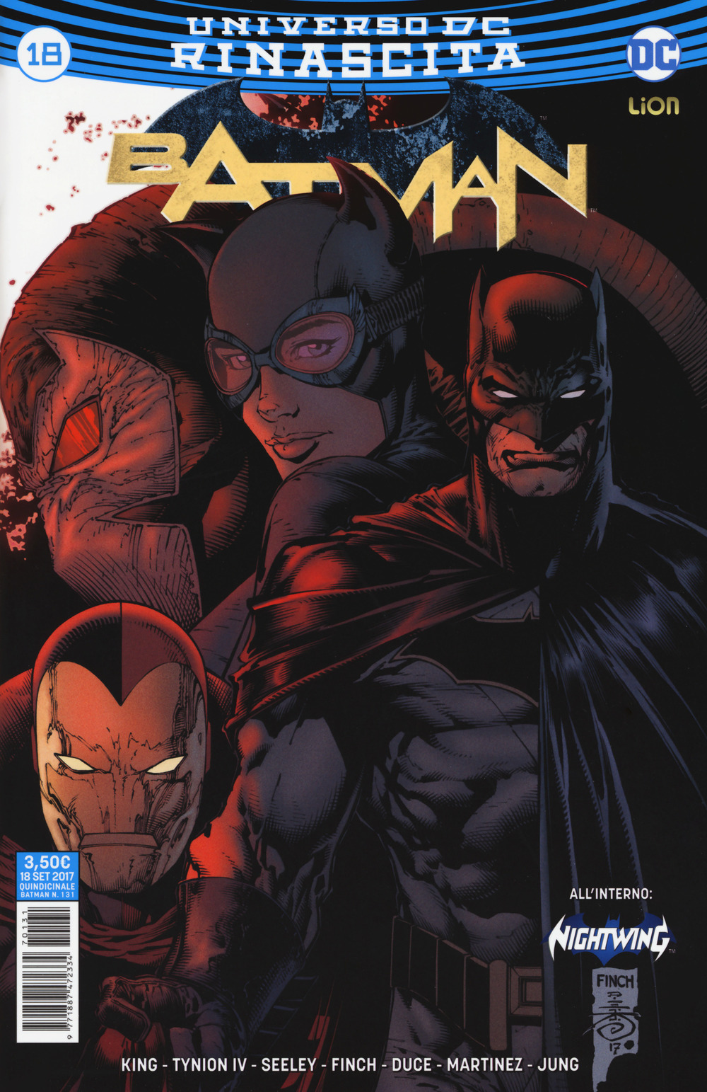 Batman 18 (131) - Rinascita - RW Lion - Italiano
