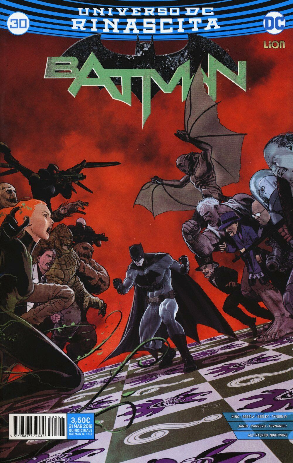 Batman 30 (143) - Rinascita - RW Lion - Italiano