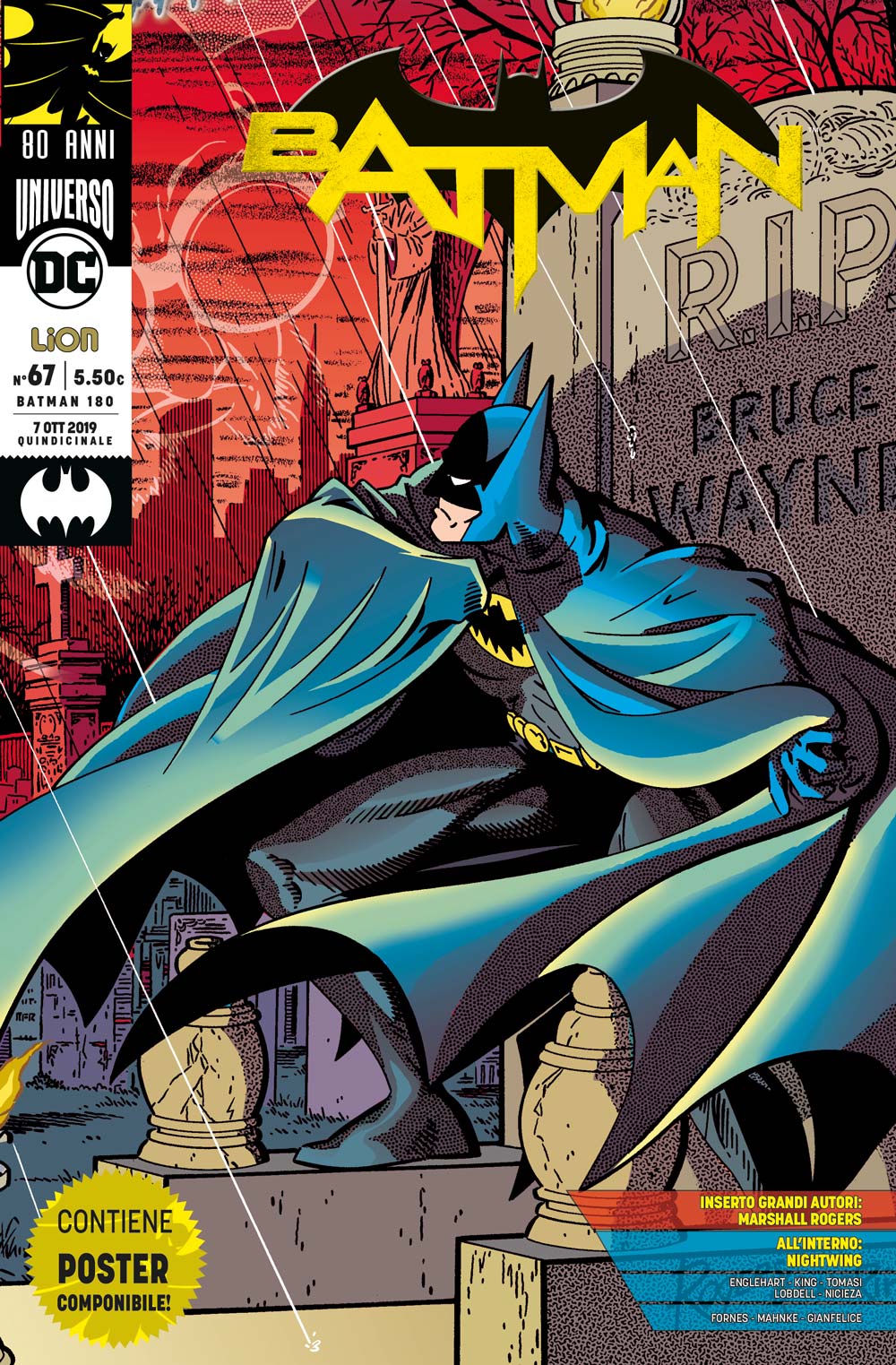 Batman 67 (180) - Jumbo - Rinascita - RW Lion - Italiano
