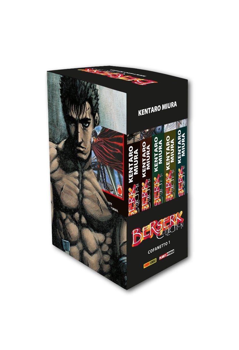 Berserk Collection Serie Nera Cofanetto 1 (1-5) - Panini Comics - Italiano
