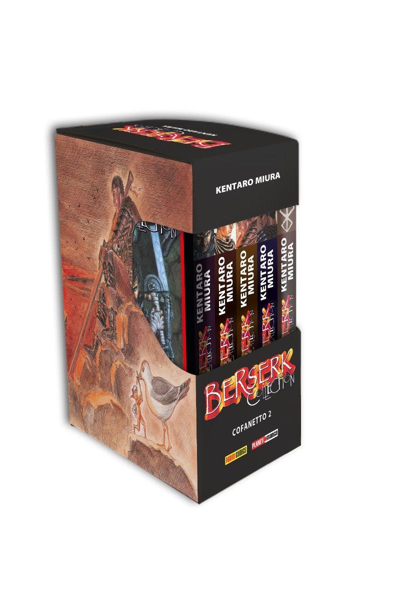 Berserk Collection Serie Nera Cofanetto 2 (6-10) - Panini Comics - Italiano