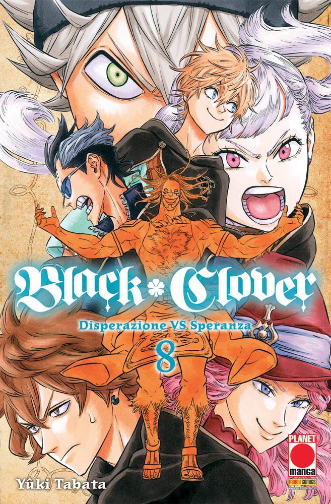 Black Clover 8 - Prima Ristampa - Panini Comics - Italiano