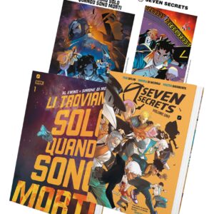 Boom!Bastic Bundle (Li Troviamo Solo Quando Sono Morti 1 + Seven Secrets 1 + Cartoline) - Edizioni BD - Italiano