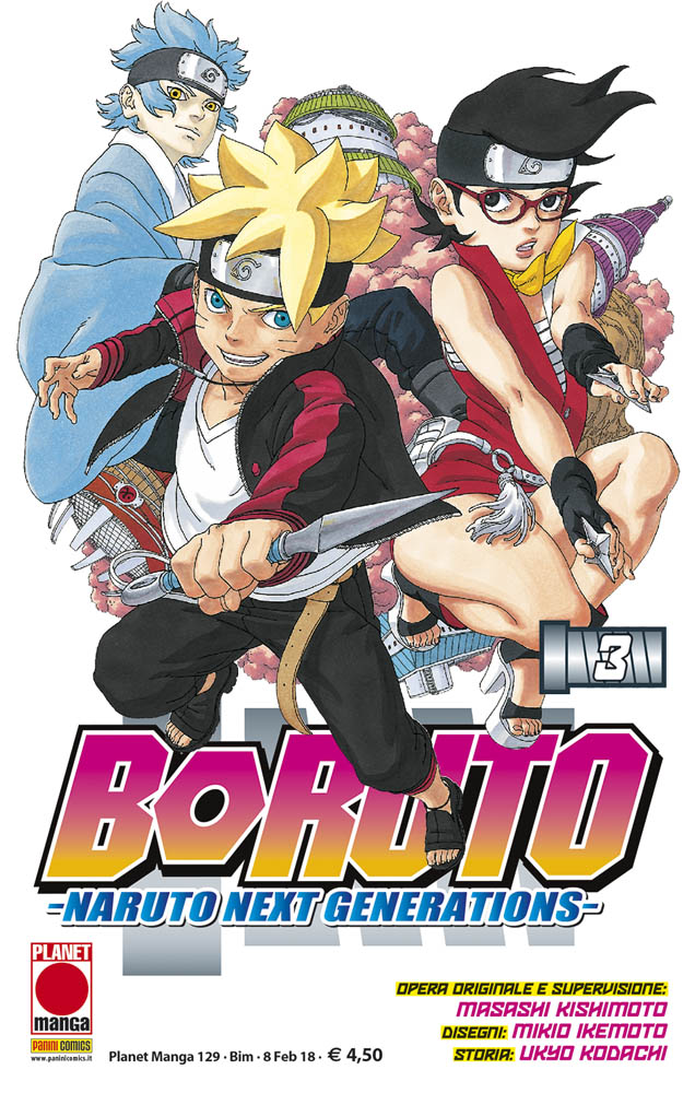 Boruto - Naruto Next Generations 3 - Prima Ristampa - Panini Comics - Italiano