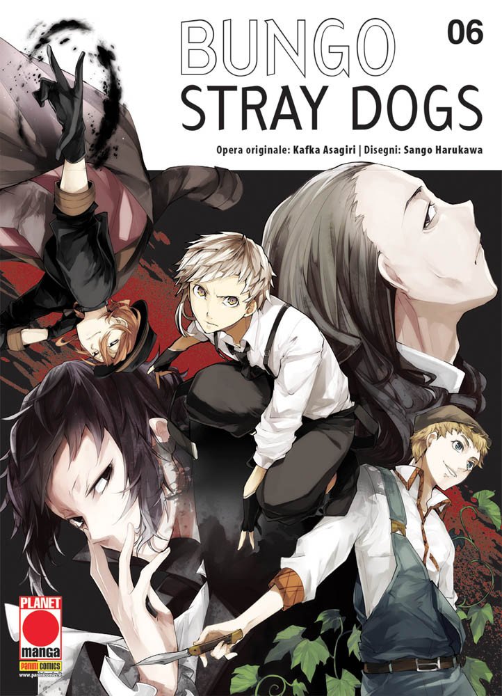 Bungo Stray Dogs 6 - Prima Ristampa - Panini Comics - Italiano