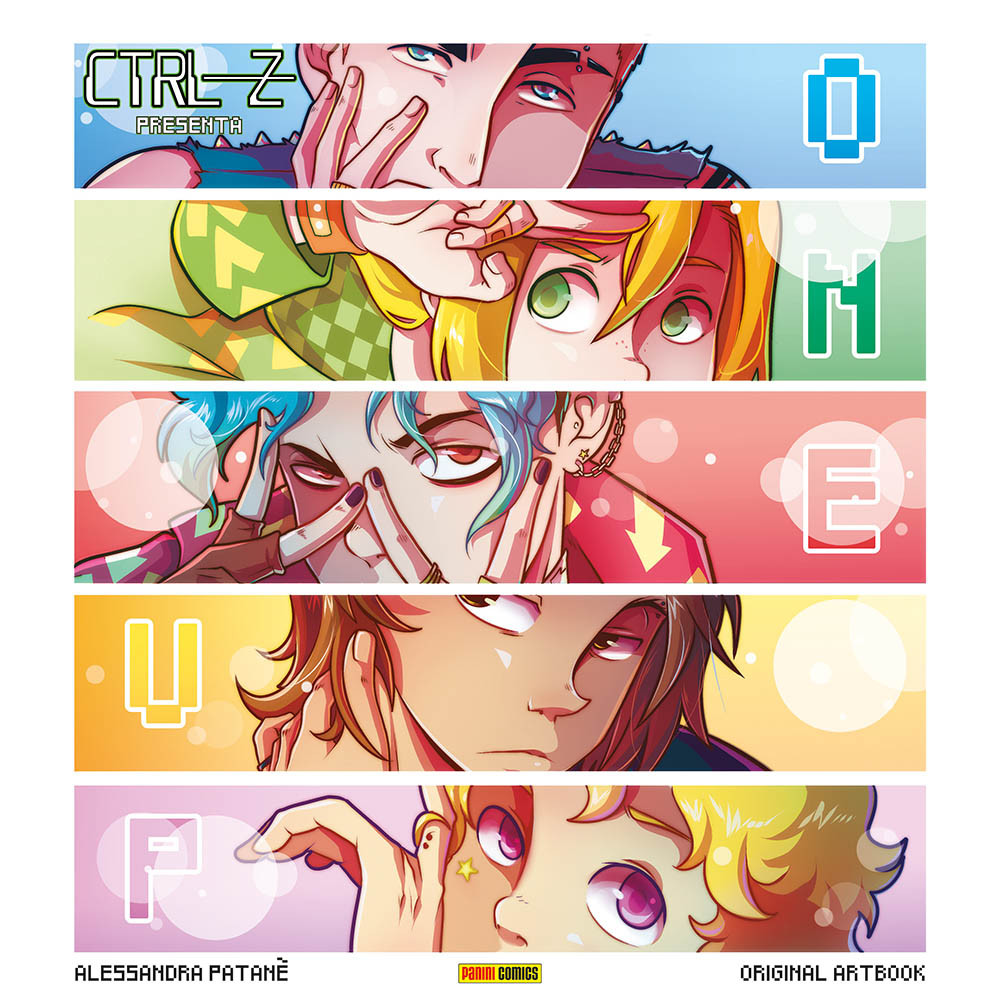 CTRL-Z Presenta: One-Up - Original Artbook - Panini Comics - Italiano