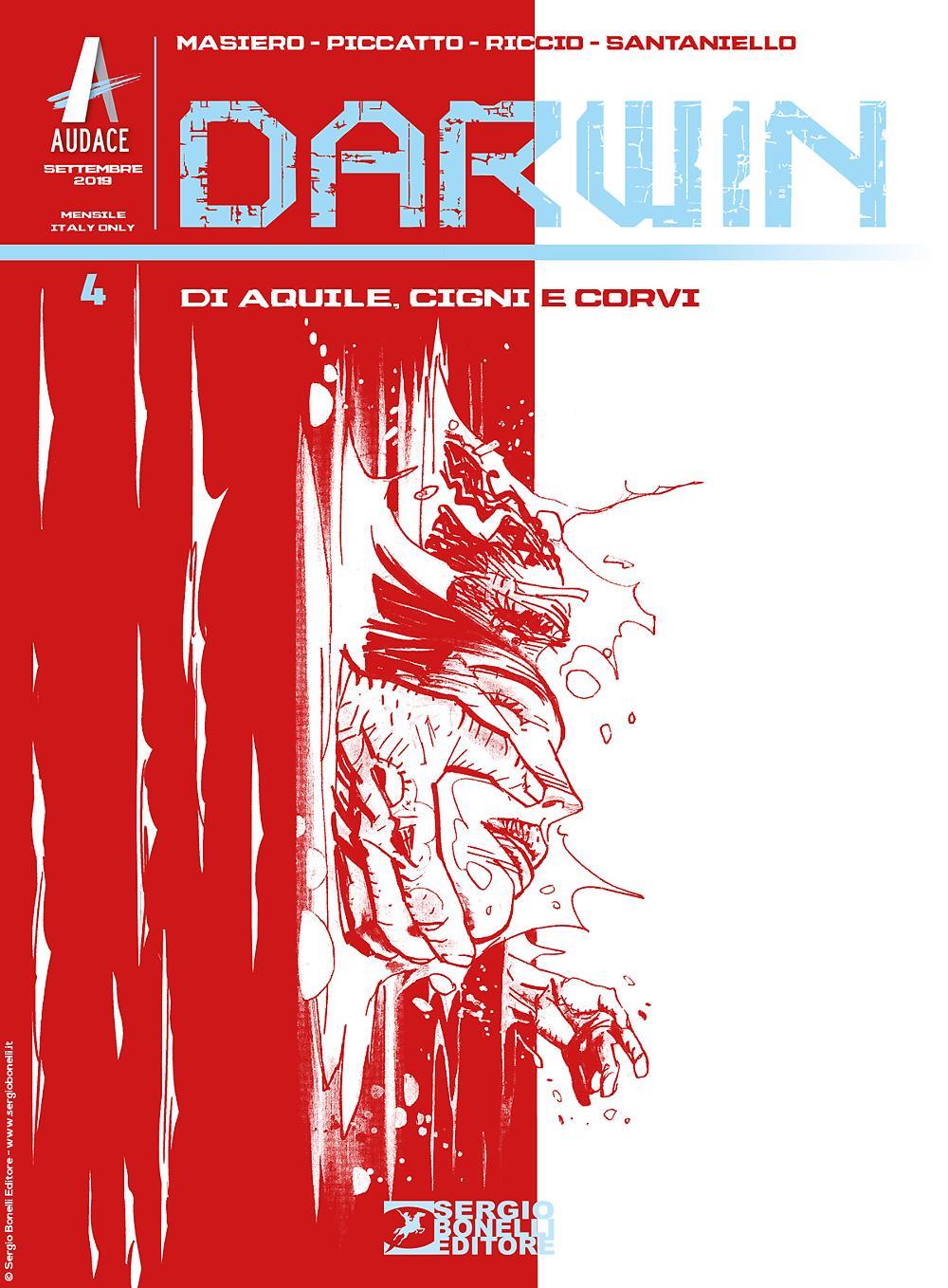 Darwin 4 - Di Aquile, Cigni, Corvi - Audace - Sergio Bonelli Editore - Italiano
