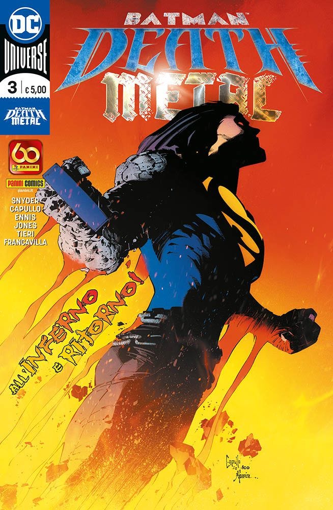 Batman - Death Metal 3 - DC Crossover 9 - Panini Comics - Italiano