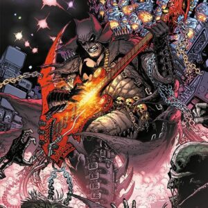 Batman - Death Metal 1 - Variant Metal - DC Crossover 7 - Panini Comics - Italiano