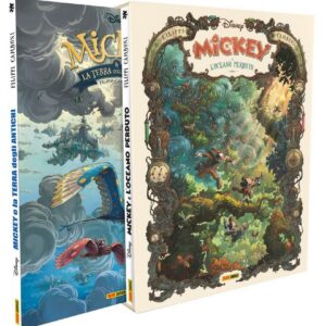 Mickey e La Terra degli Antichi + Mickey e L'Oceano Perduto Cofanetto Pieno - Disney Collection 4 - Panini Comics - Italiano