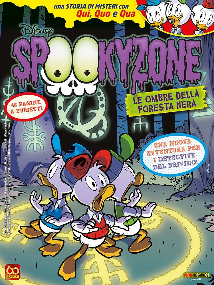 Spookyzone 3 - Le Ombre della Foresta Nera - Disney Gag 6 - Panini Comics - Italiano