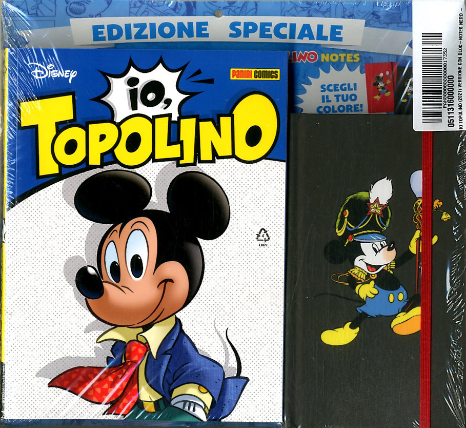 Io, Topolino - Con Bloc-Notes Nero - Disney Hero 99 - Panini Comics - Italiano