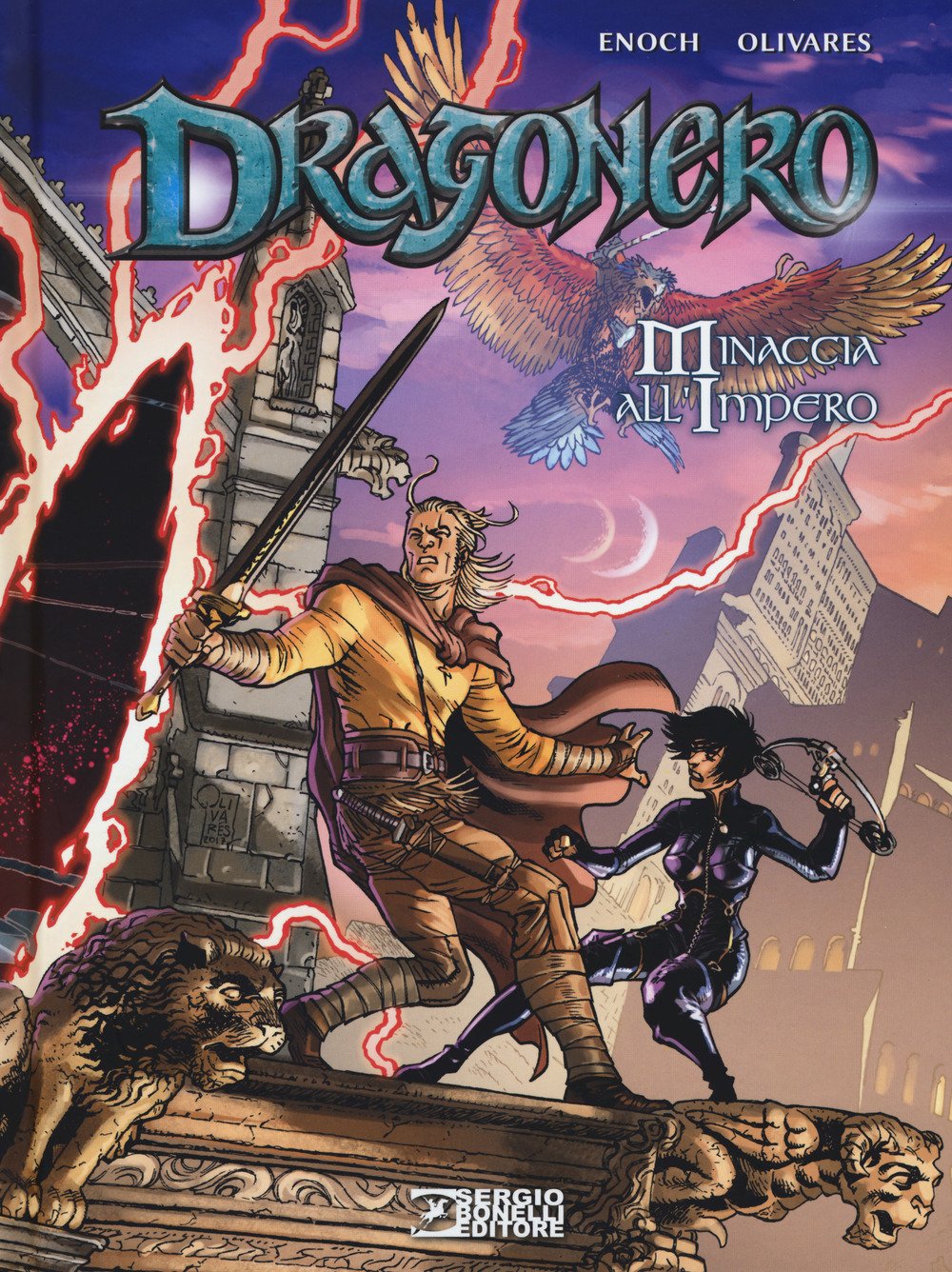 Dragonero Edizione Illustrata - Minaccia all'Impero - Sergio Bonelli Editore - Italiano