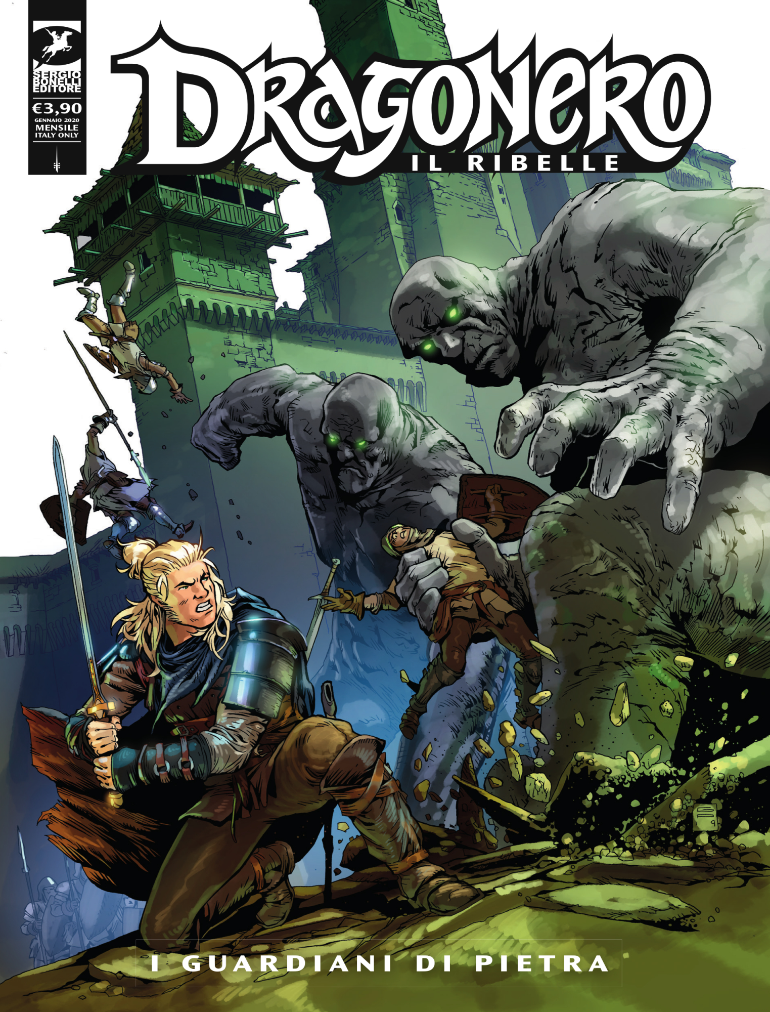 Dragonero il Ribelle 3 (80) - I Guardiani di Pietra - Sergio Bonelli Editore - Italiano
