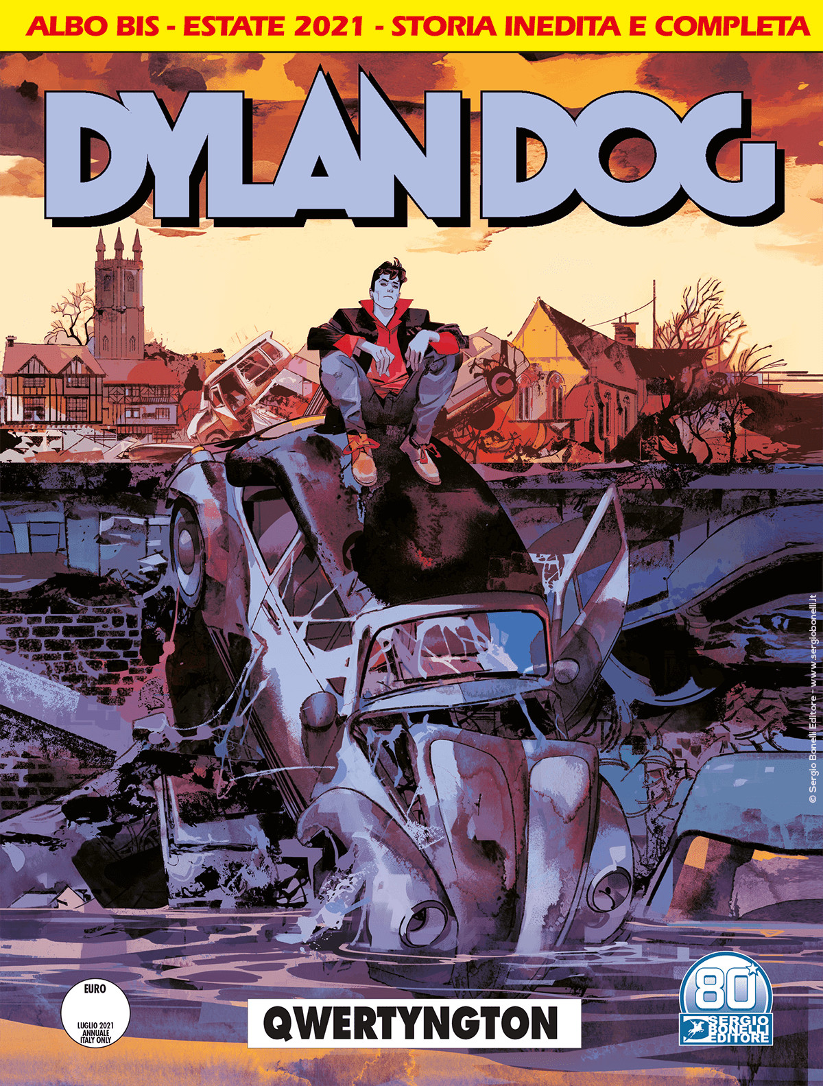 Dylan Dog 418 Bis - Qwertington - Dylan Dog Gigante 24 - Sergio Bonelli Editore - Italiano