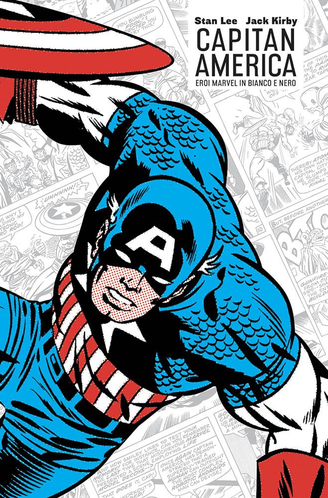 Capitan America - Eroi Marvel in Bianco e Nero - Panini Comics - Italiano
