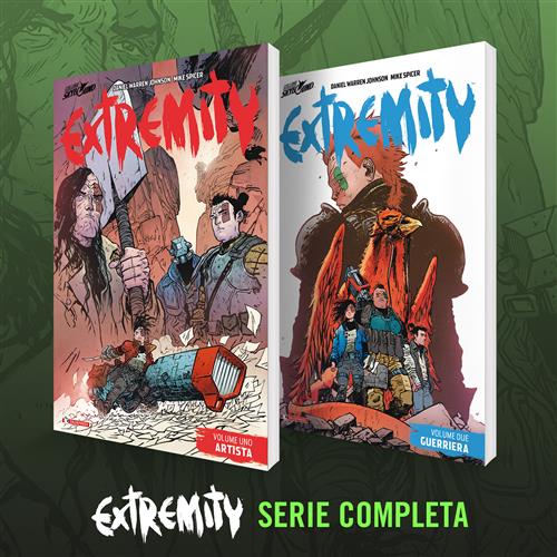 Extremity Serie Completa (Vol. 1-2) - Skybound - Saldapress - Italiano
