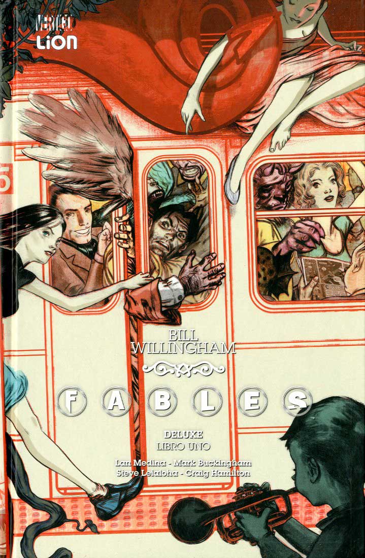 Fables Deluxe Vol. 1 - Ristampa - Vertigo Deluxe - RW Lion - Italiano