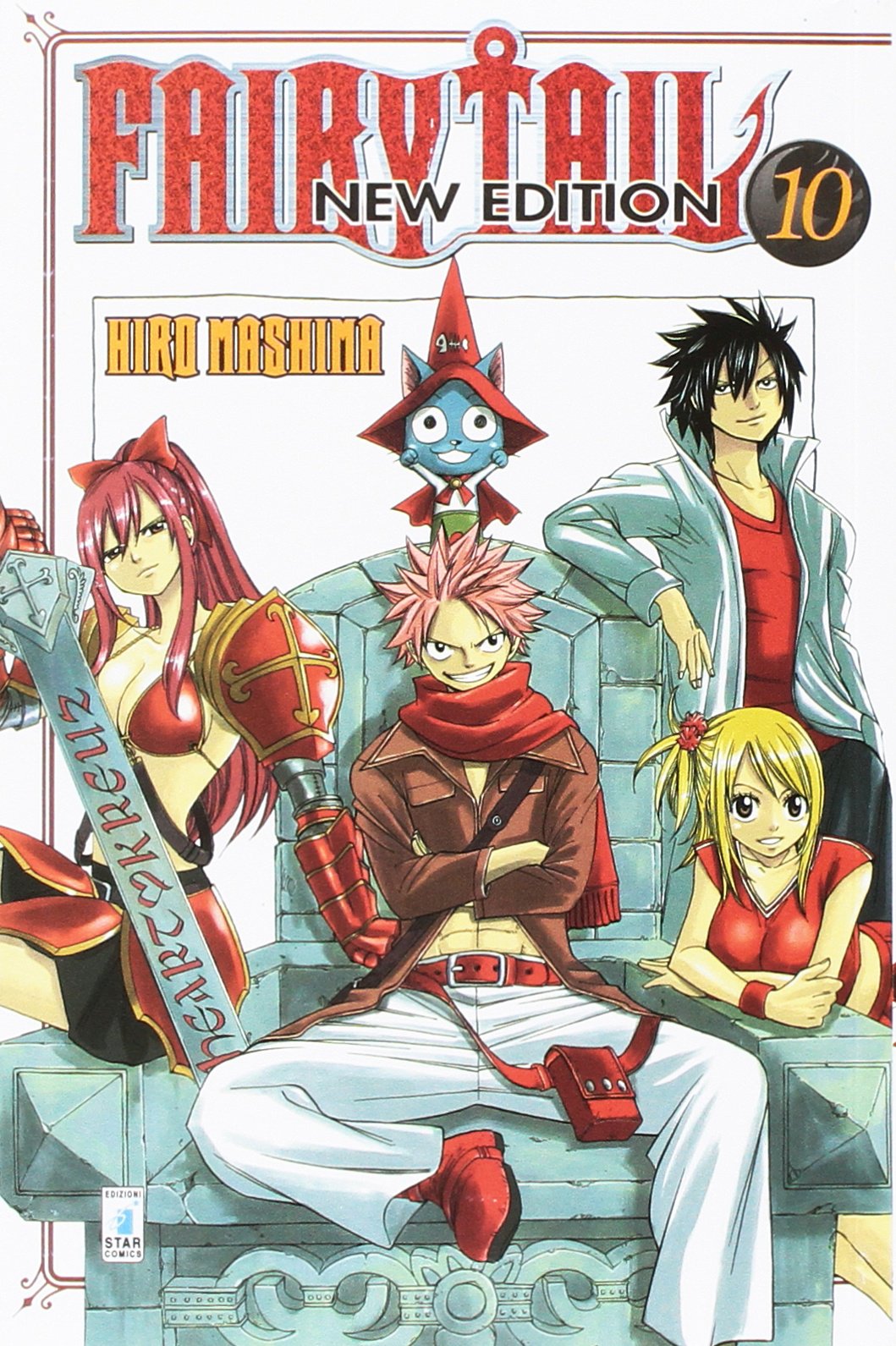 Fairy Tail New Edition 10 - Big 10 - Edizioni Star Comics - Italiano