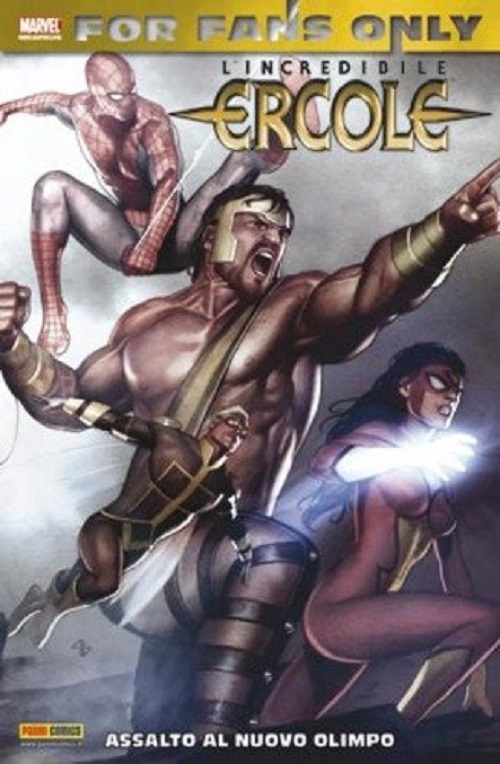L'Incredibile Ercole - Assalto al Nuovo Olimpo - For Fans Only - Panini Comics - Italiano