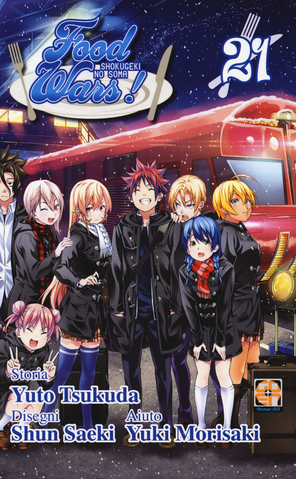 Food Wars 21 - Young Collection 54 - Goen - Italiano