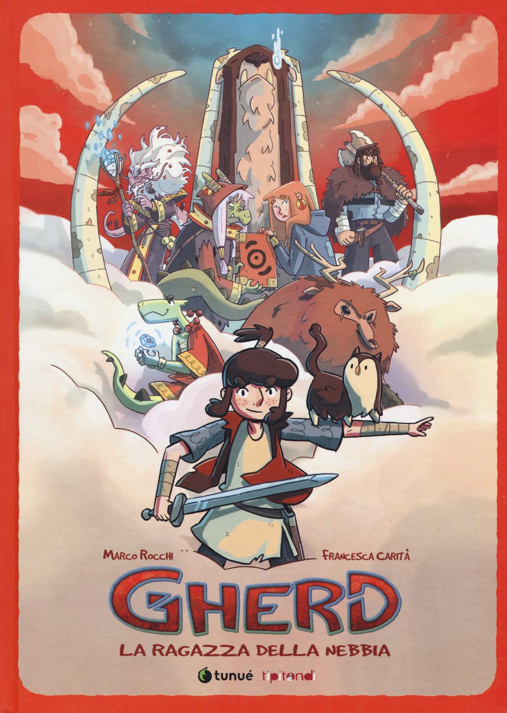 Gherd - La Ragazza della Nebbia - Tipitondi - Tunuè - Italiano