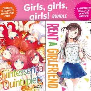 Girls Girls Girls Bundle! (Rent a Girlfriend 1 + The Quintessential Quintuplets 14) - Jpop - Italiano
