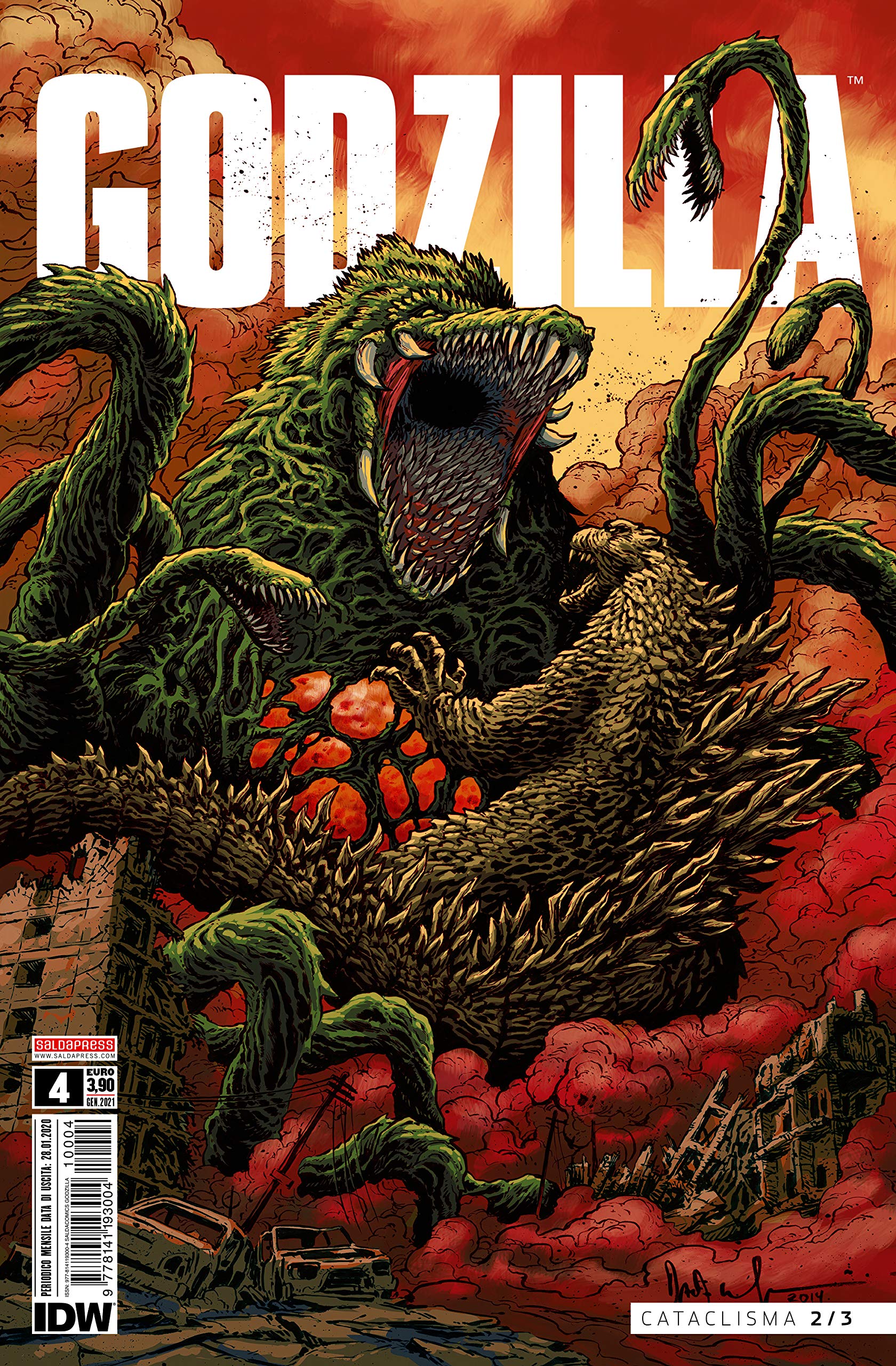 Godzilla 5 - Cataclisma 3 - Saldapress - Italiano