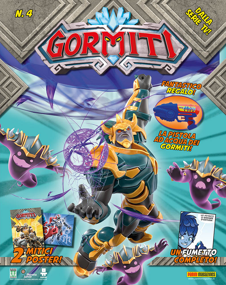 Gormiti Magazine 4 - Panini Go 13 - Panini Comics - Italiano