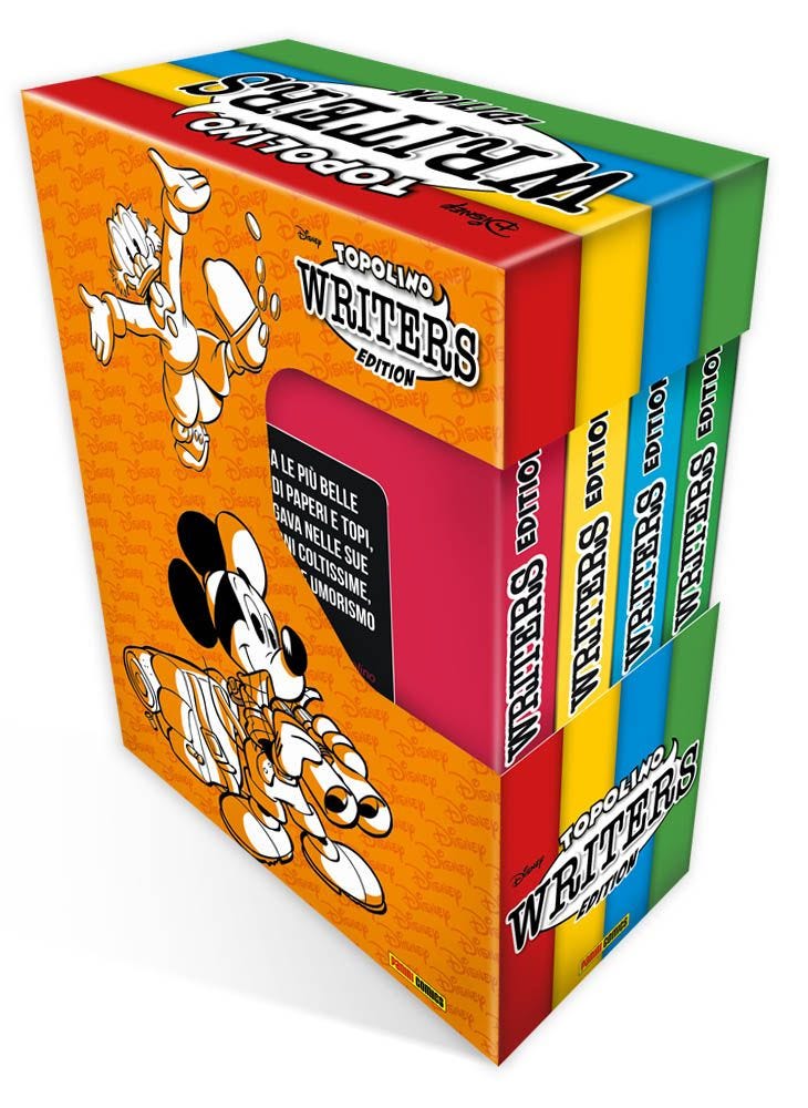 Topolino Writers Edition Cofanetto Completo (Vol. 1-4) - Panini Comics - Italiano