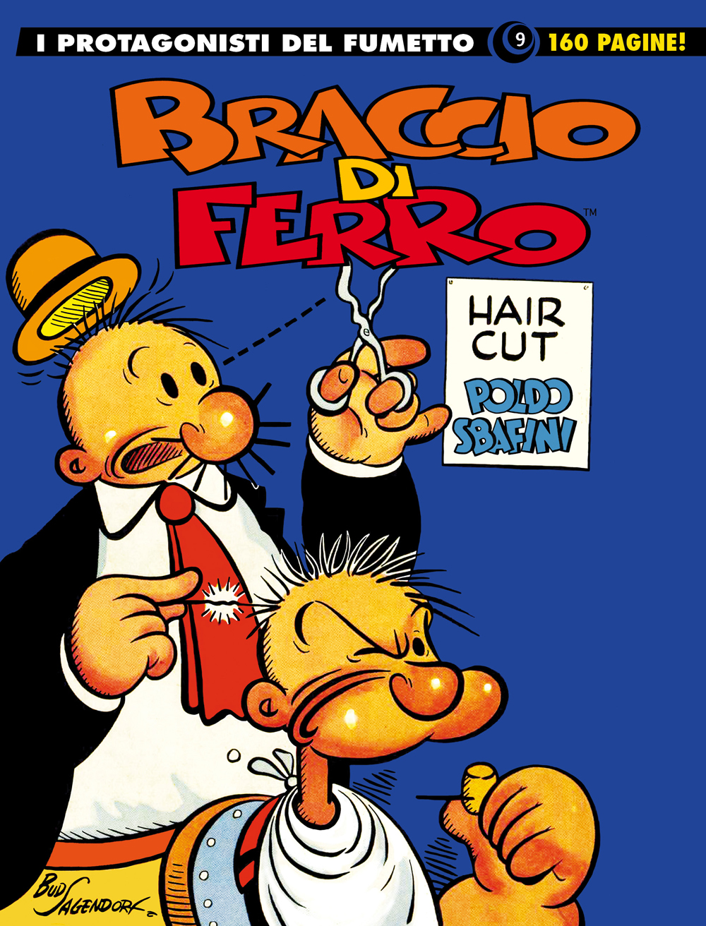 I Protagonisti del Fumetto 9 - Braccio di Ferro - I Grandi Maestri 53 - Editoriale Cosmo - Italiano