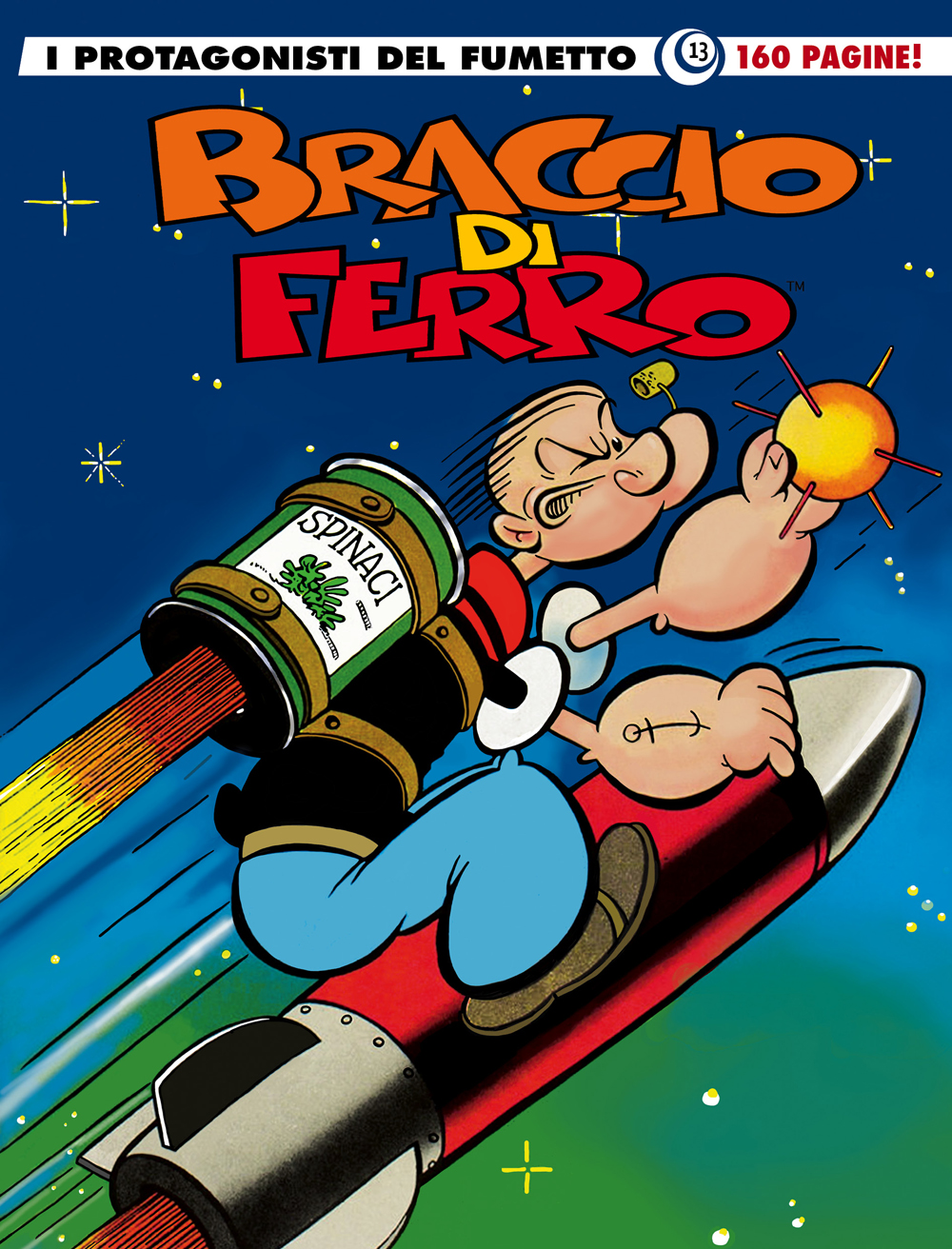 I Protagonisti del Fumetto 13 - Braccio di Ferro - I Grandi Maestri 57 - Editoriale Cosmo - Italiano