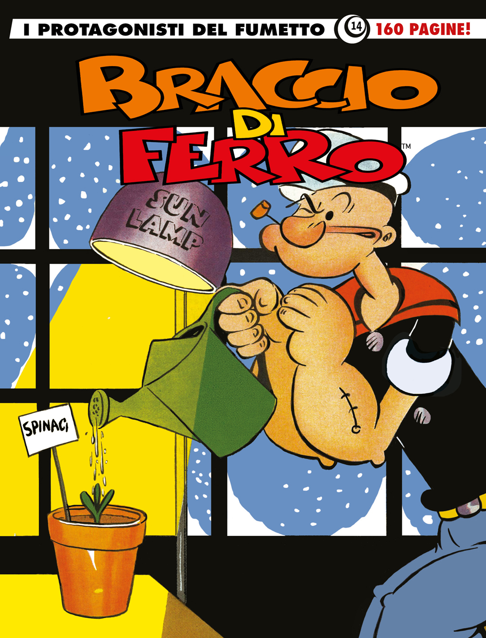 I Protagonisti del Fumetto 14 - Braccio di Ferro - I Grandi Maestri 58 - Editoriale Cosmo - Italiano